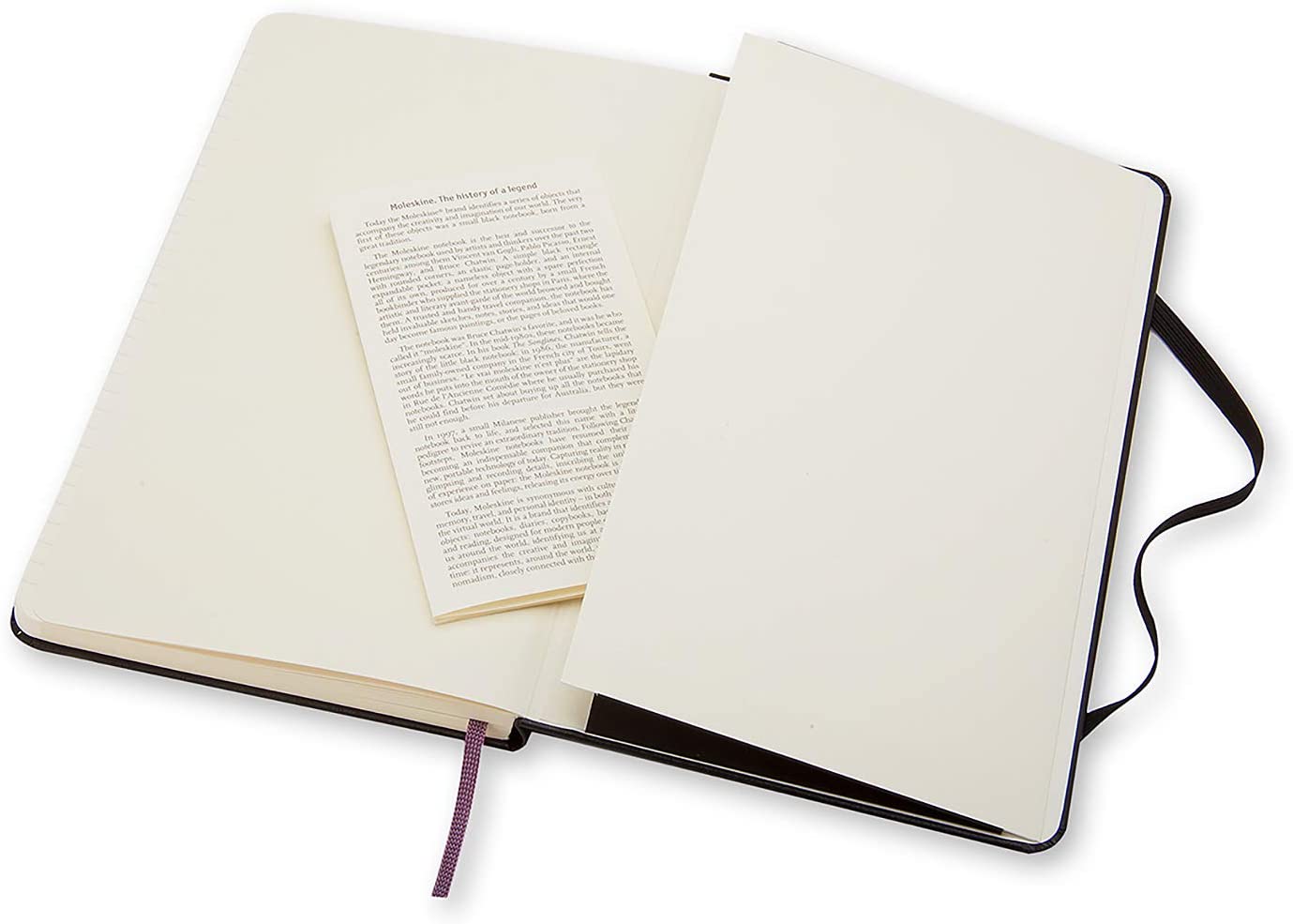 Moleskine Classic Notebook, Hard Cover, Large, Ruled/Lined, Black, 240 Pages [Stationery] House & Home Moleskine   