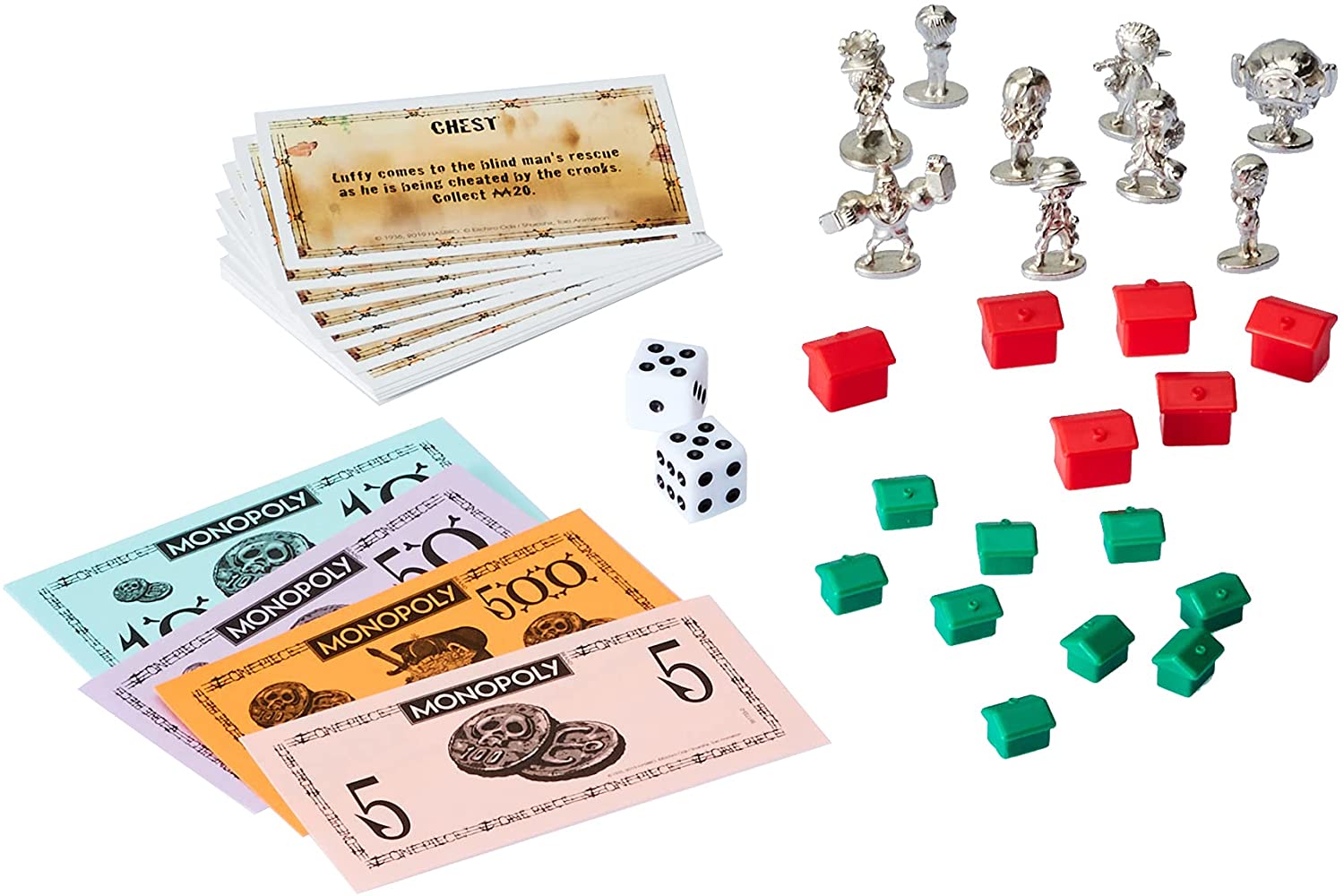Monopoly: One Piece Edition [Board Game, 2-6 Players] Board Game Hasbro   