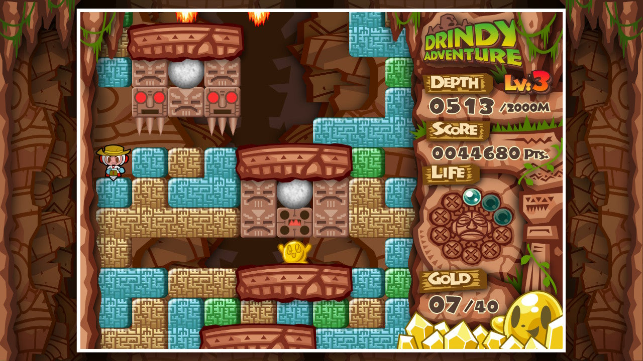 Mr. Driller: DrillLand [Nintendo Switch] Nintendo Switch Video Game Bandai Namco   