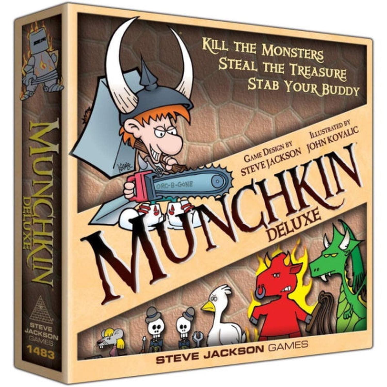 Munchkin Deluxe Card Game Asmodee   