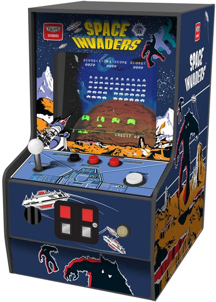 My Arcade Space Invaders Micro Player - Mini Retro Arcade Machine Cabinet [Retro System] Retro Systems My Arcade   