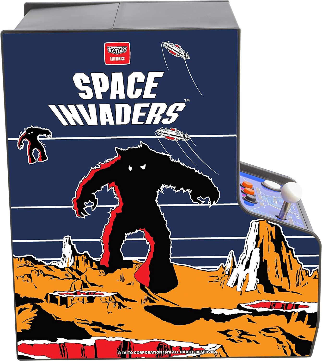 My Arcade Space Invaders Micro Player - Mini Retro Arcade Machine Cabinet [Retro System] Retro Systems My Arcade   