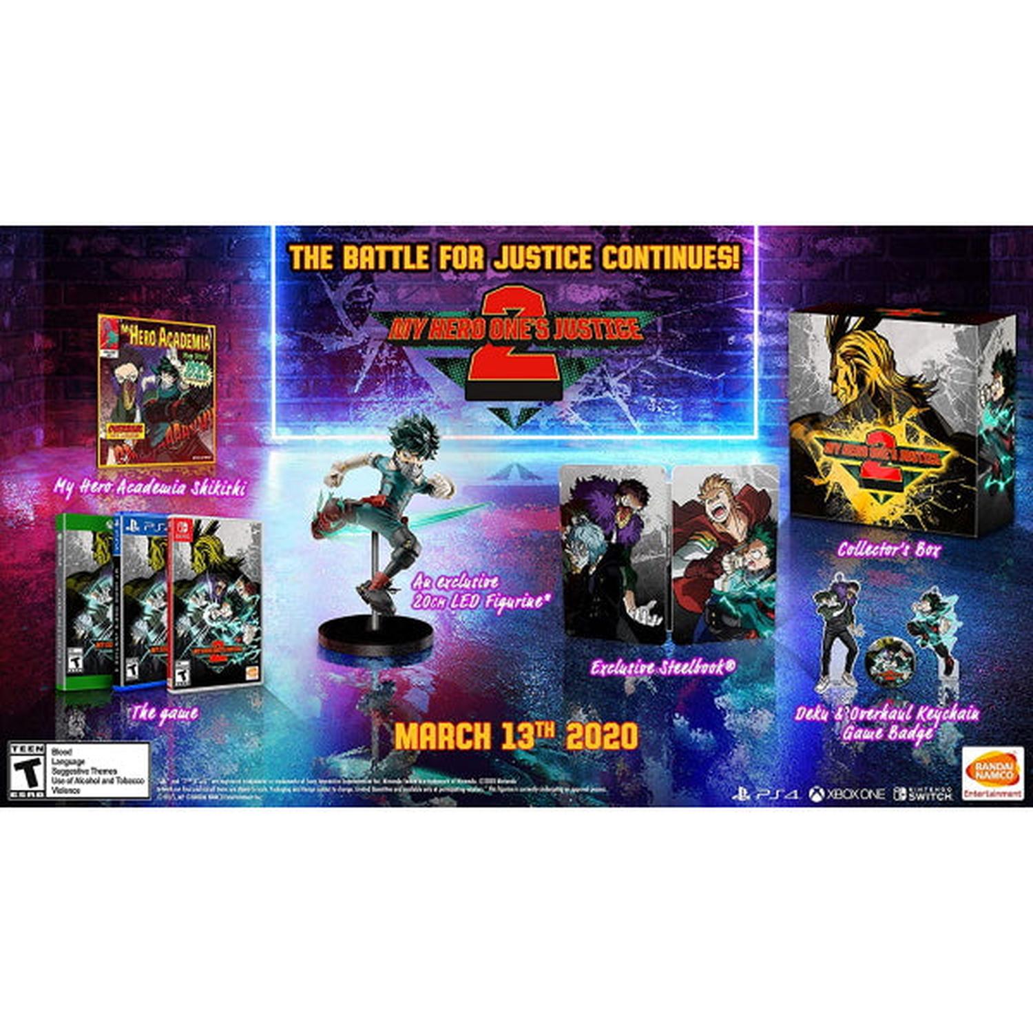 My Hero One's Justice 2 - Collector's Edition [PlayStation 4] PlayStation 4 Video Game Bandai Namco   
