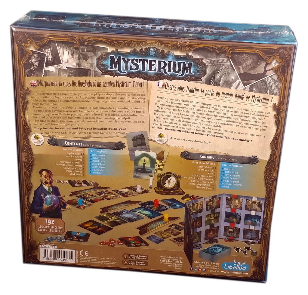 Mysterium [Board Game, 2-7 Players] Board Game Libellud   