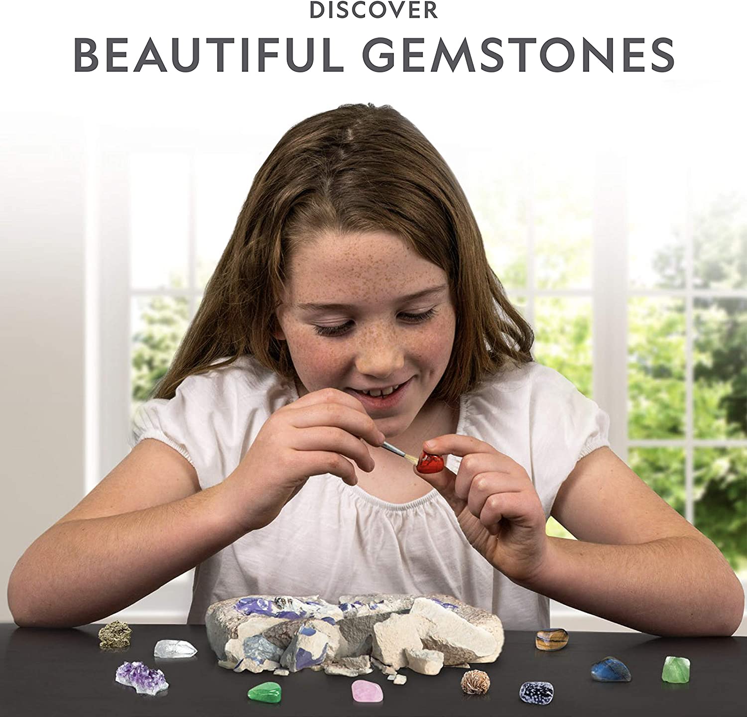 National Geographic Mega Gemstone Dig Kit Toys & Games National Geographic