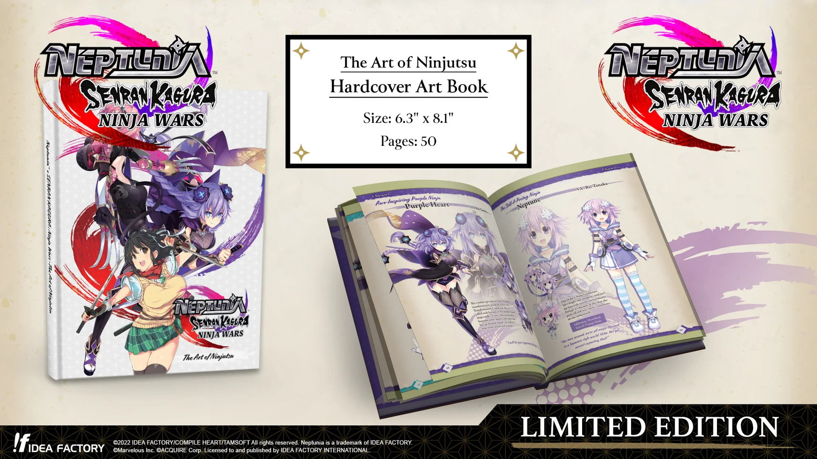 Neptunia x Senran Kagura: Ninja Wars - Limited Edition [Nintendo Switch] Nintendo Switch Video Game Idea Factory   