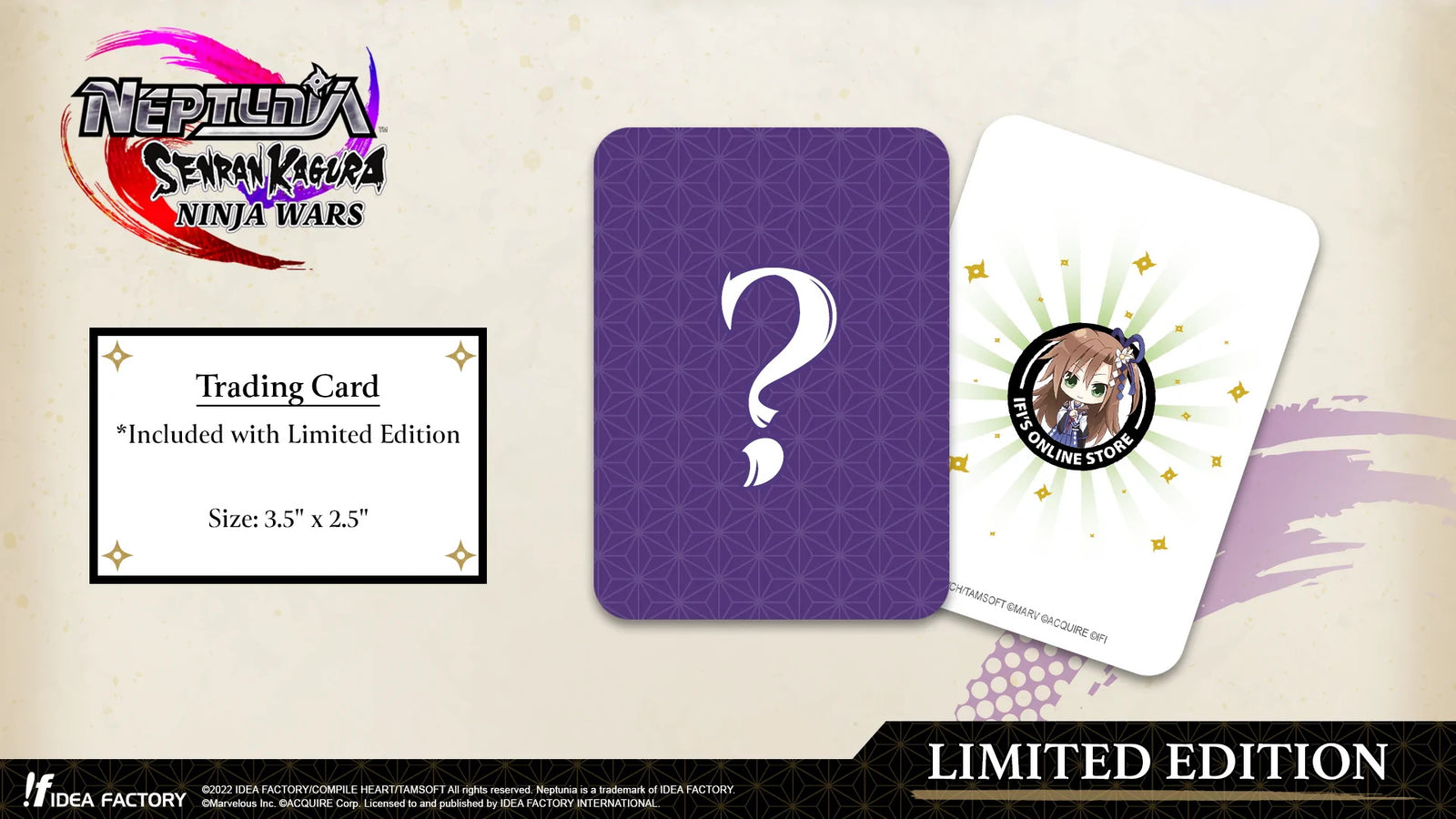 Neptunia x Senran Kagura: Ninja Wars - Limited Edition [Nintendo Switch] Nintendo Switch Video Game Idea Factory   