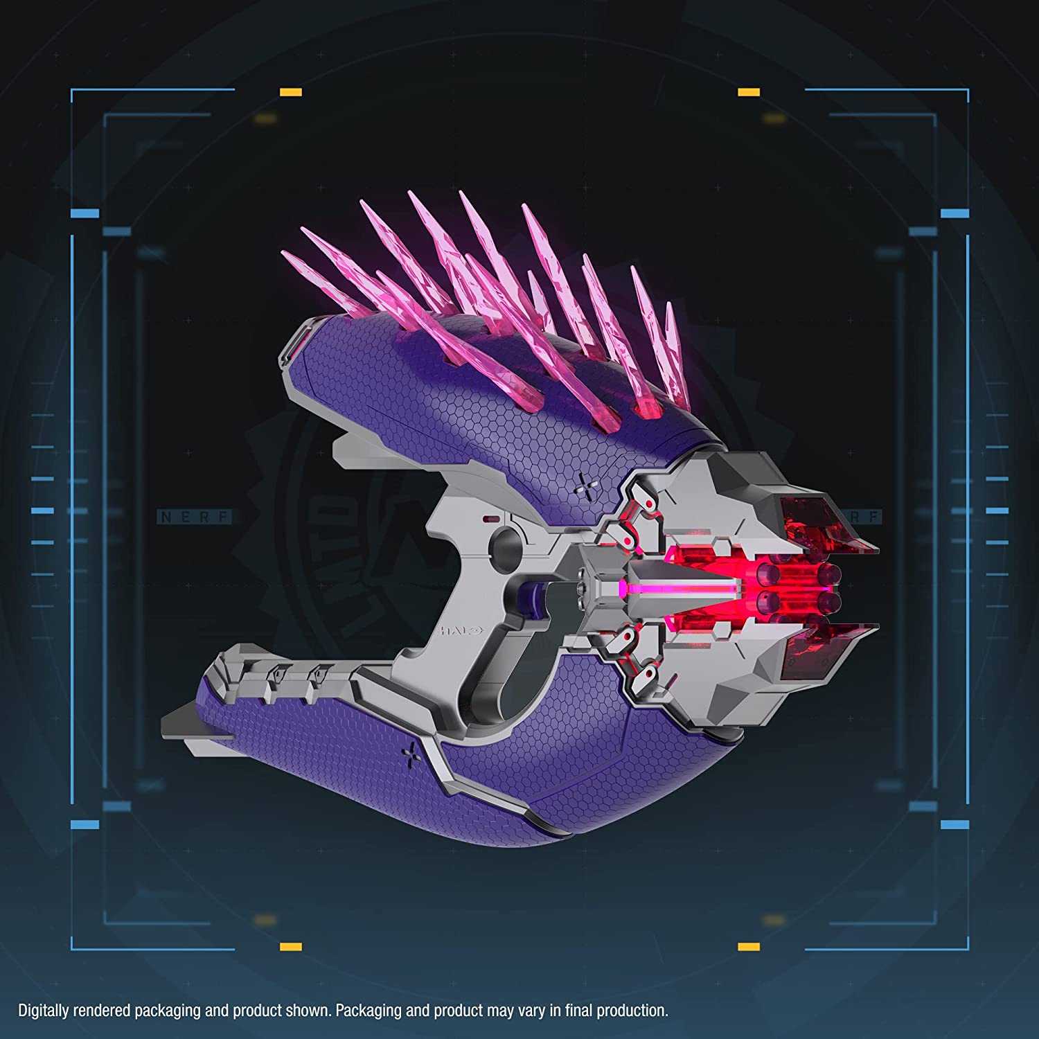 Nerf LMTD Halo Needler Dart-Firing Blaster Toys & Games Hasbro