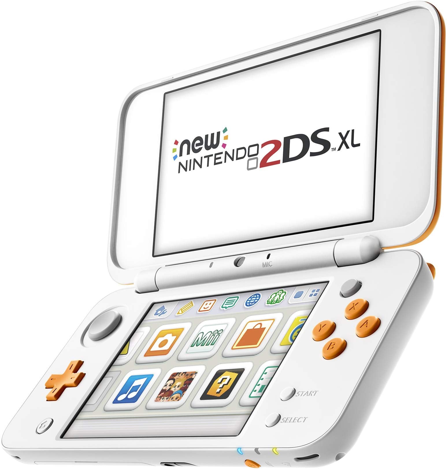 NEW Nintendo 2DS XL Console - Orange and White - Includes Mario Kart 7 [NEW Nintendo 2DS System] Nintendo Systems Nintendo   