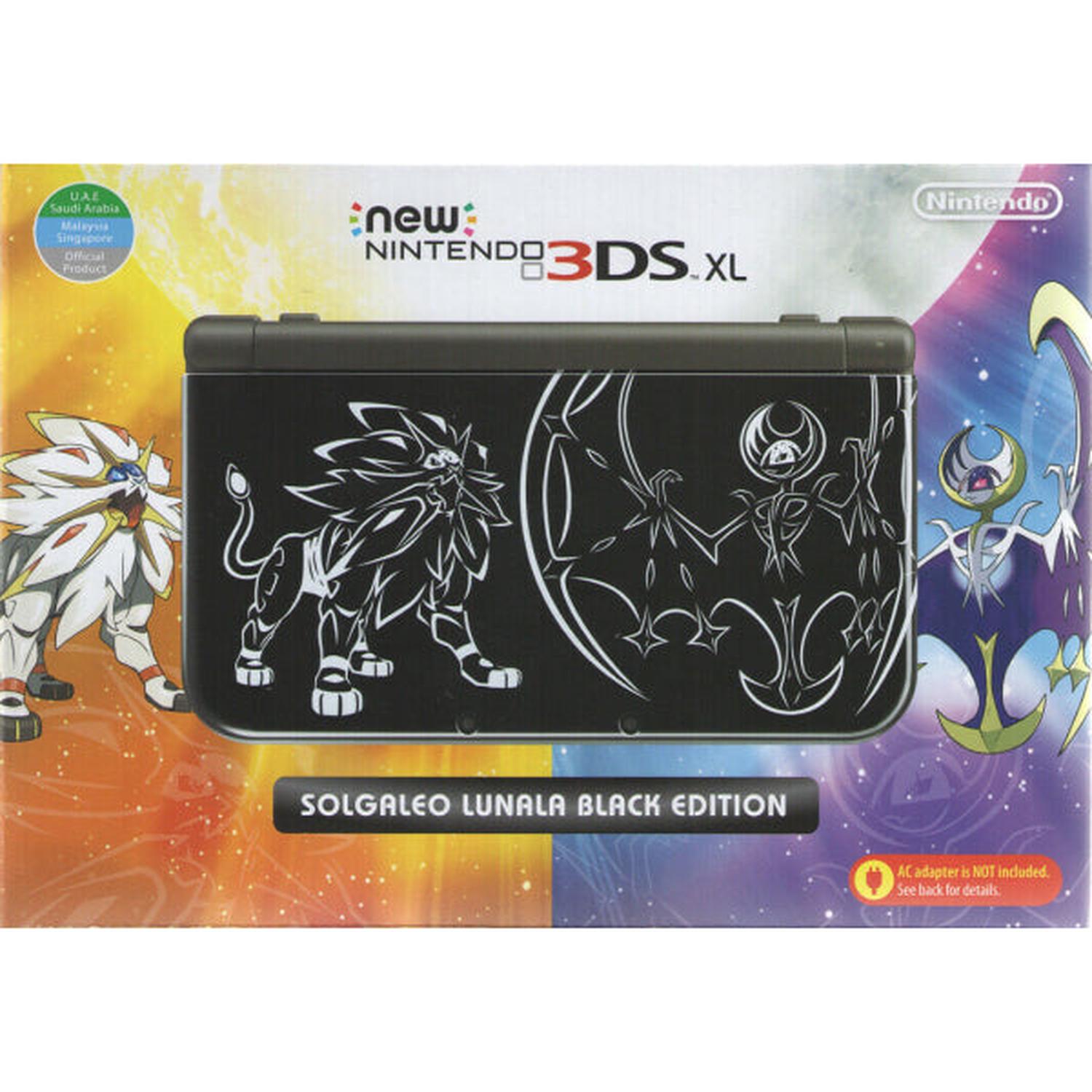 Nintendo 3DS XL - Solgaleo Lunala Black Edition [Nintendo 3DS XL System] Nintendo Systems Nintendo