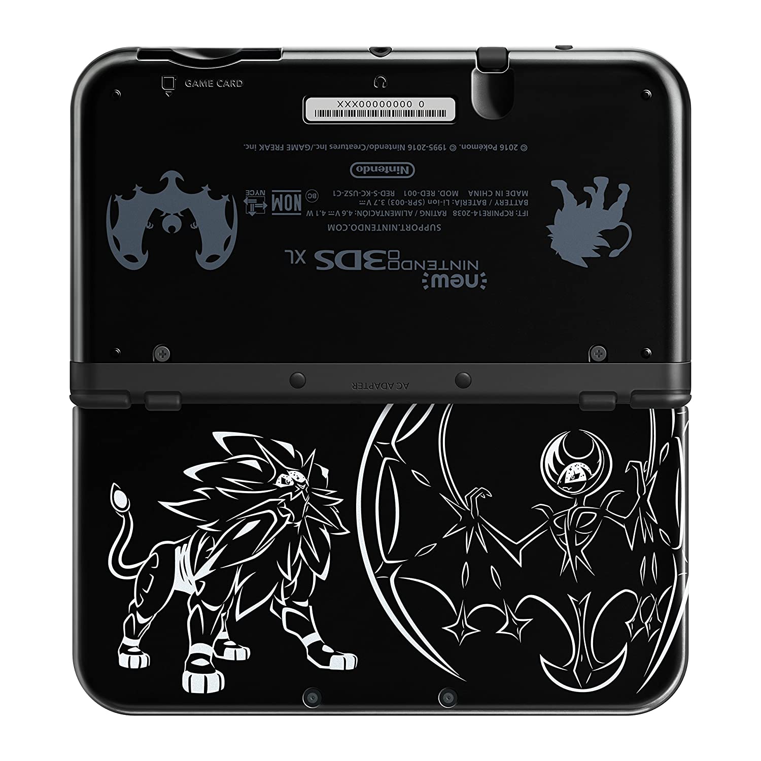 Nintendo 3DS XL - Solgaleo Lunala Black Edition [Nintendo 3DS XL System] Nintendo Systems Nintendo