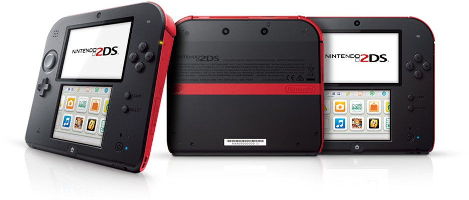 Nintendo 2DS Console - Crimson Red - Includes Mario Kart 7 [Nintendo 2DS System] Nintendo Systems Nintendo   