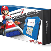 Nintendo 2DS Console - Electric Blue 2 - Includes Mario Kart 7 [Nintendo 2DS System] Nintendo Systems Nintendo   