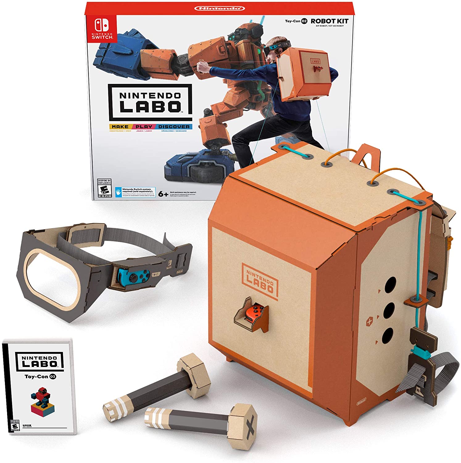 Nintendo Labo Toy-Con 02: Robot Kit [Nintendo Switch] Nintendo Switch Video Game Nintendo   