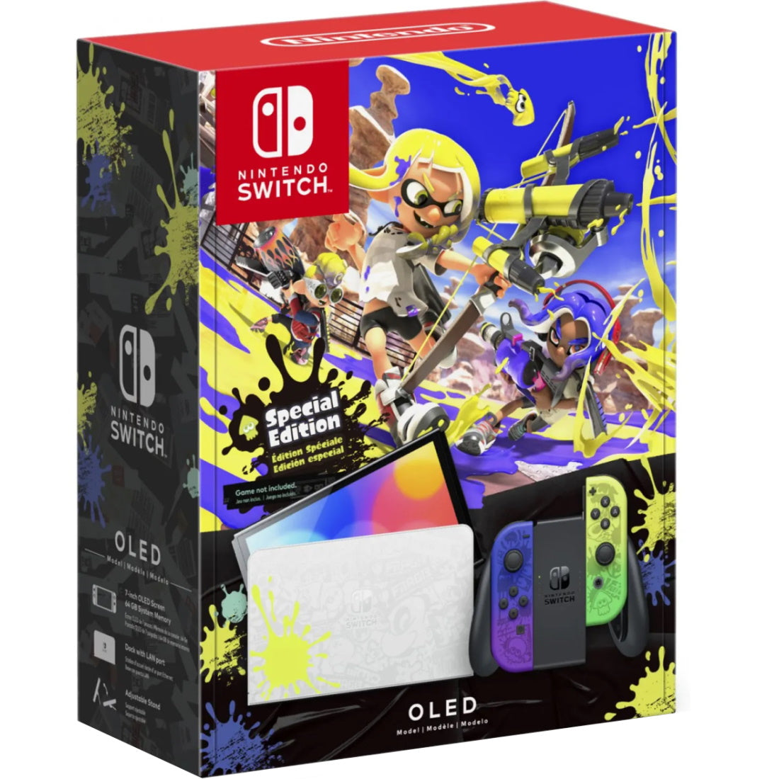 Nintendo Switch OLED Console - Splatoon 3 Special Edition [Nintendo Switch System] Nintendo Systems Nintendo   