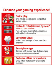 Nintendo Switch Online - 12-Month Family Membership [Nintendo Switch Accessory] Nintendo Switch Accessories Nintendo   