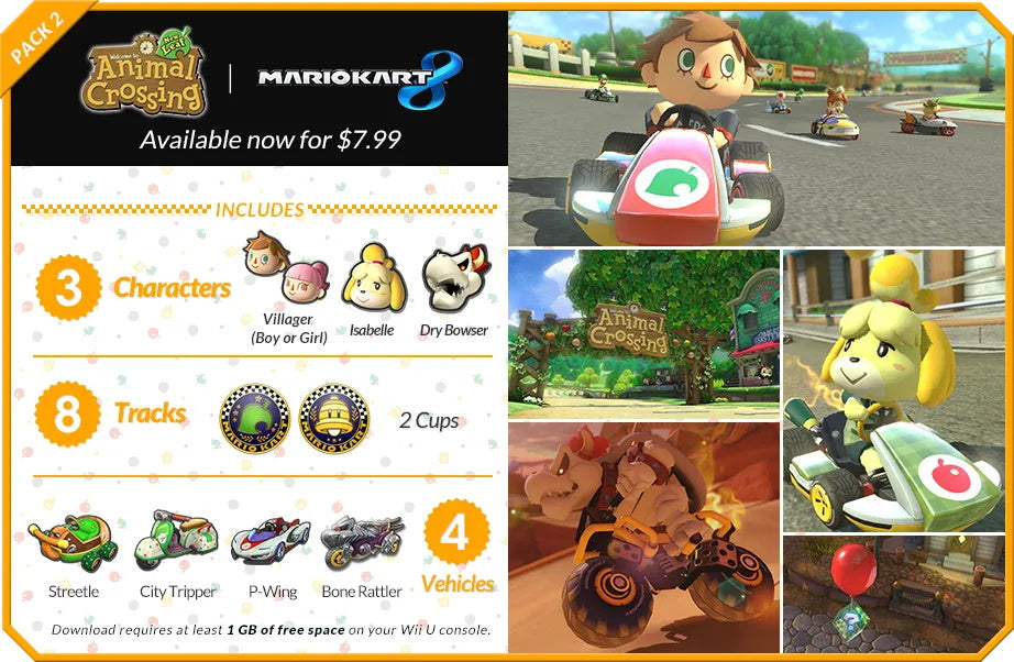 Nintendo Wii U Console - Mario Kart 8 Deluxe Set - 32GB [Nintendo Wii U System] Nintendo Systems Nintendo   