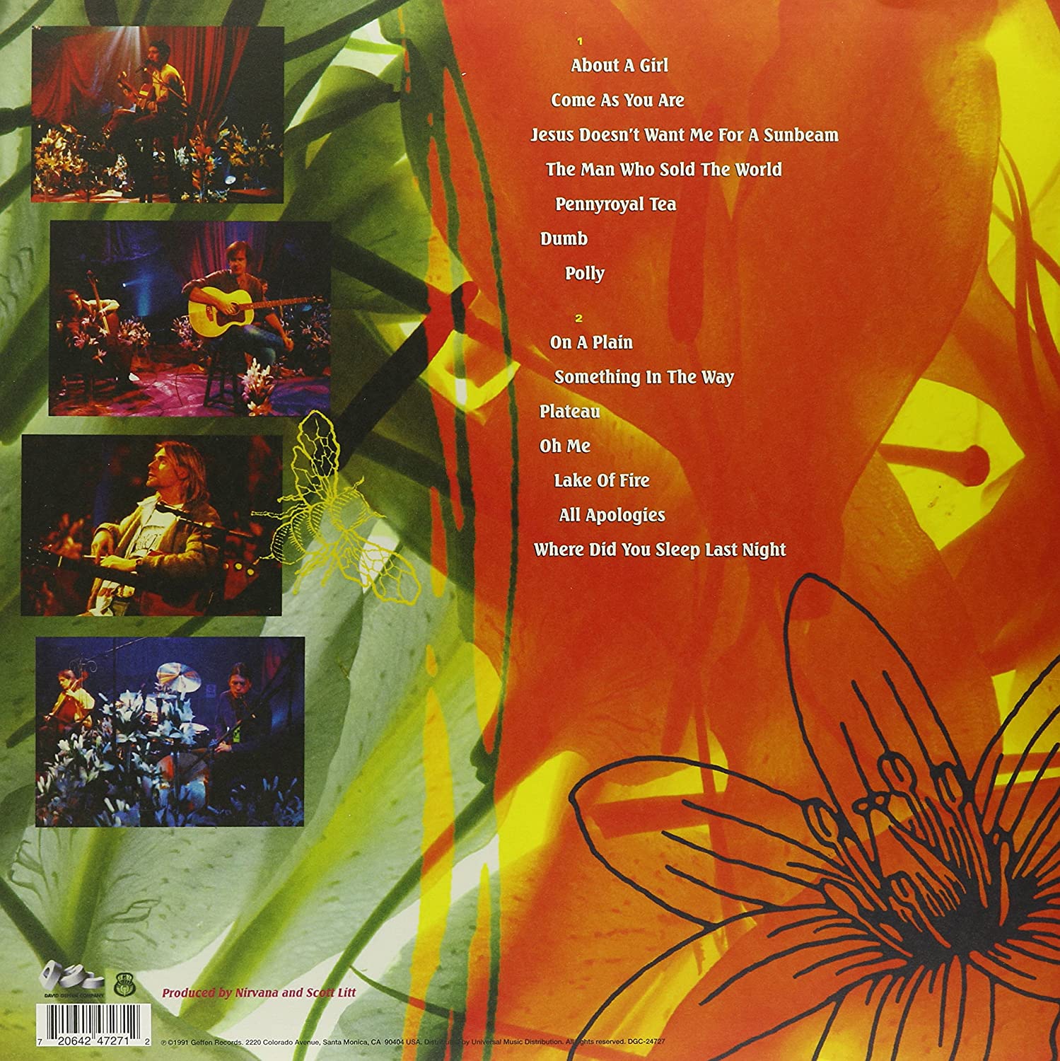 Nirvana - MTV Unplugged In New York [Audio Vinyl] Audio CD/Vinyl Geffen Records   