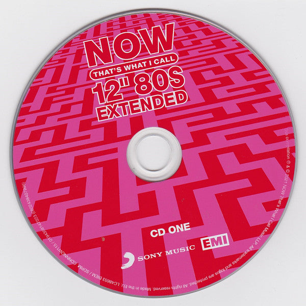 Now That's What I Call 12" 80s: Extended [Audio CD] Audio CD/Vinyl Sony Music   