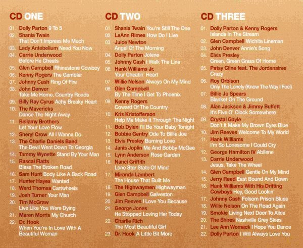 Now That's What I Call Country [Audio CD] Audio CD/Vinyl Universal Music