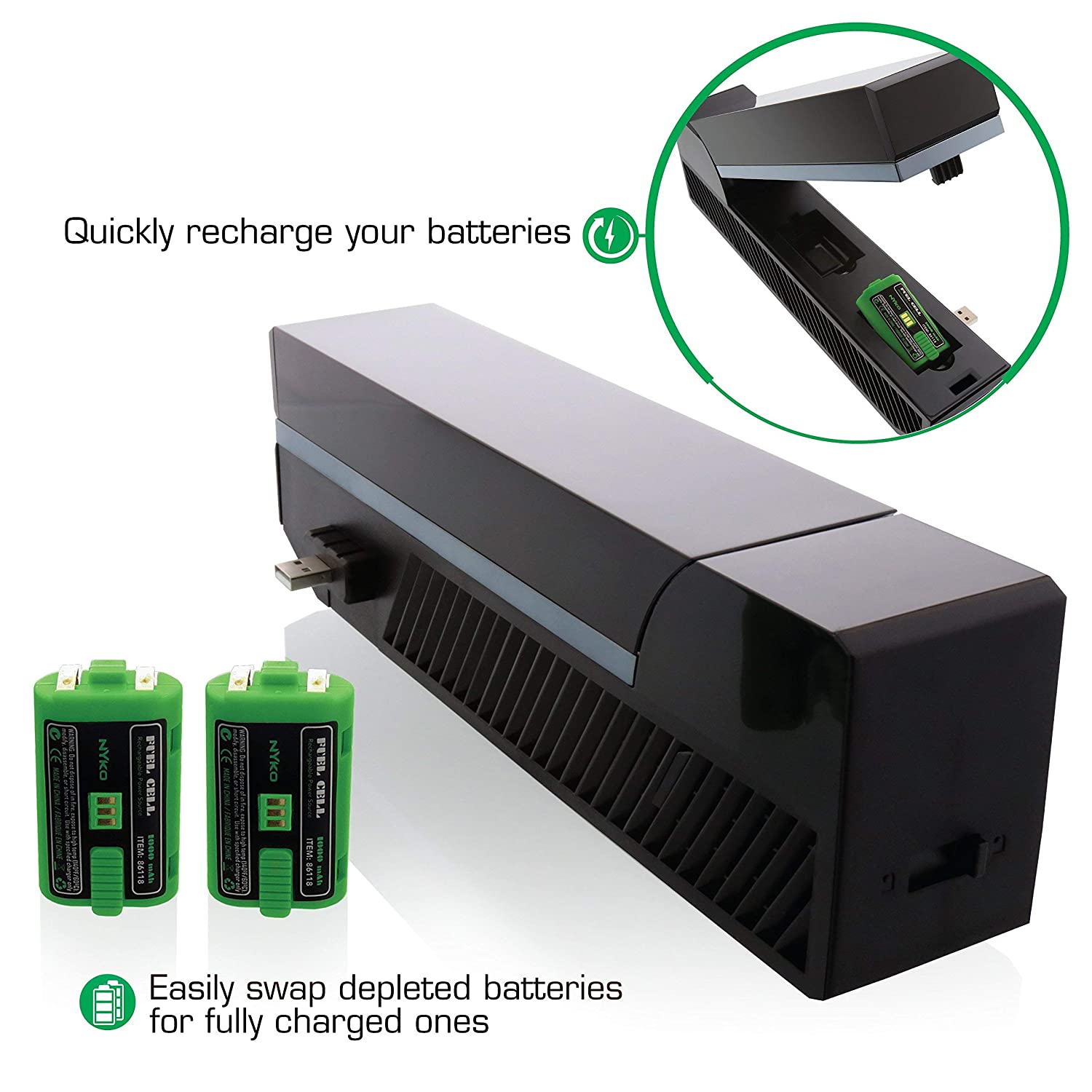 Nyko Modular Power Station for Xbox One [Xbox One Accessory] Xbox One Accessories Microsoft   