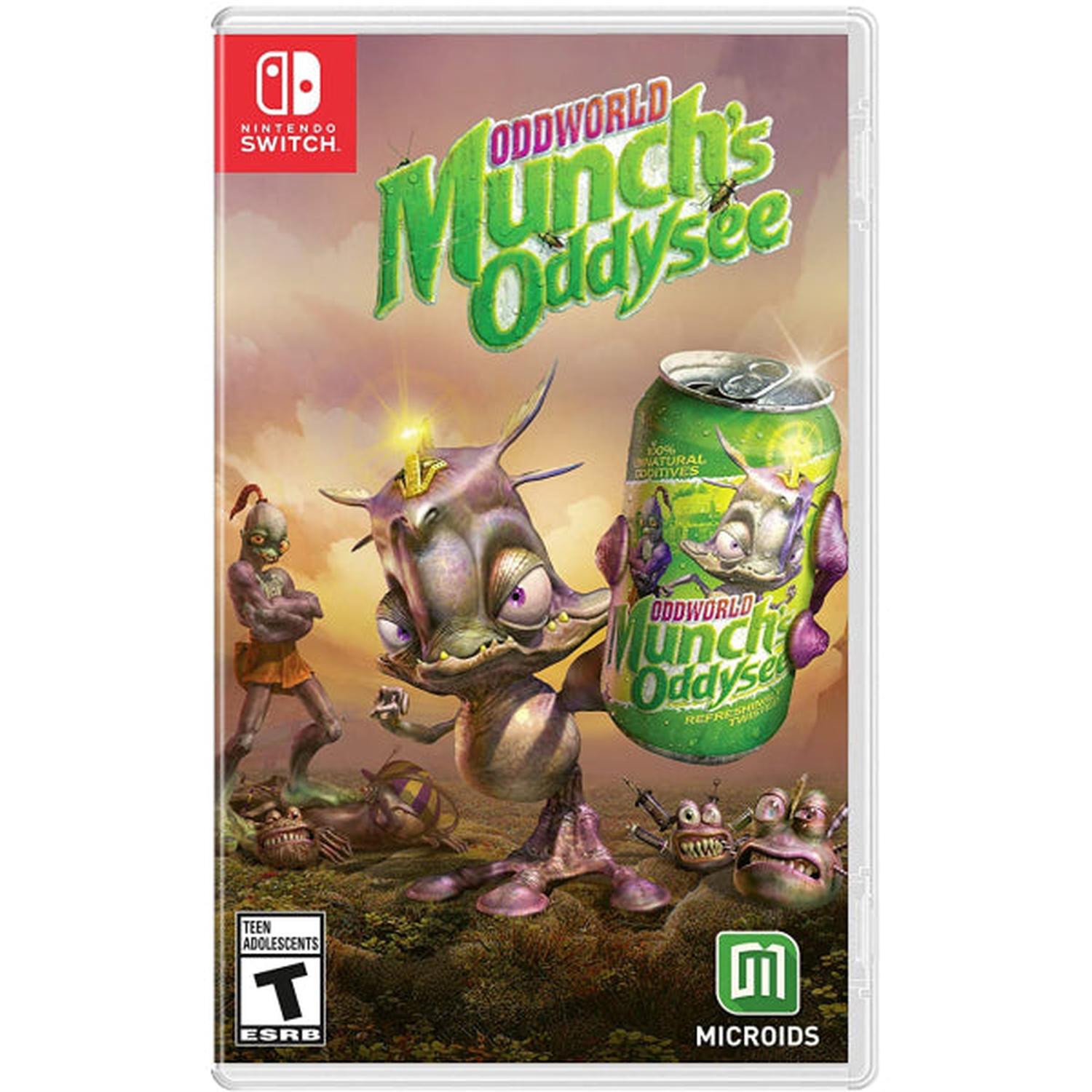 Oddworld: Munch's Oddysee [Nintendo Switch] Nintendo Switch Video Game Microids   