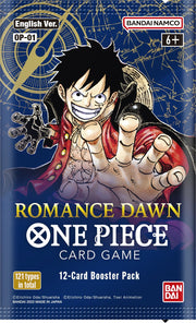 One Piece TCG: Romance Dawn Booster Box - 24 Packs [OP-01] Card Game Bandai Namco