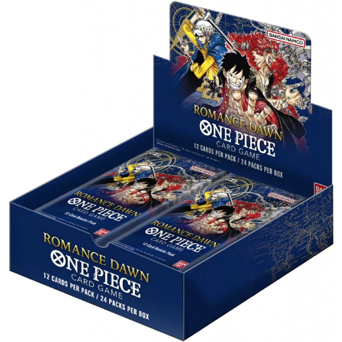 One Piece TCG: Romance Dawn Booster Box - 24 Packs [OP-01] Card Game Bandai Namco