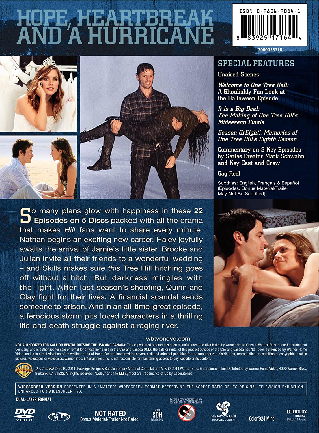 One Tree Hill: The Complete Eighth Season [DVD Box Set] DVDs & Blu-Rays Warner Bros.   