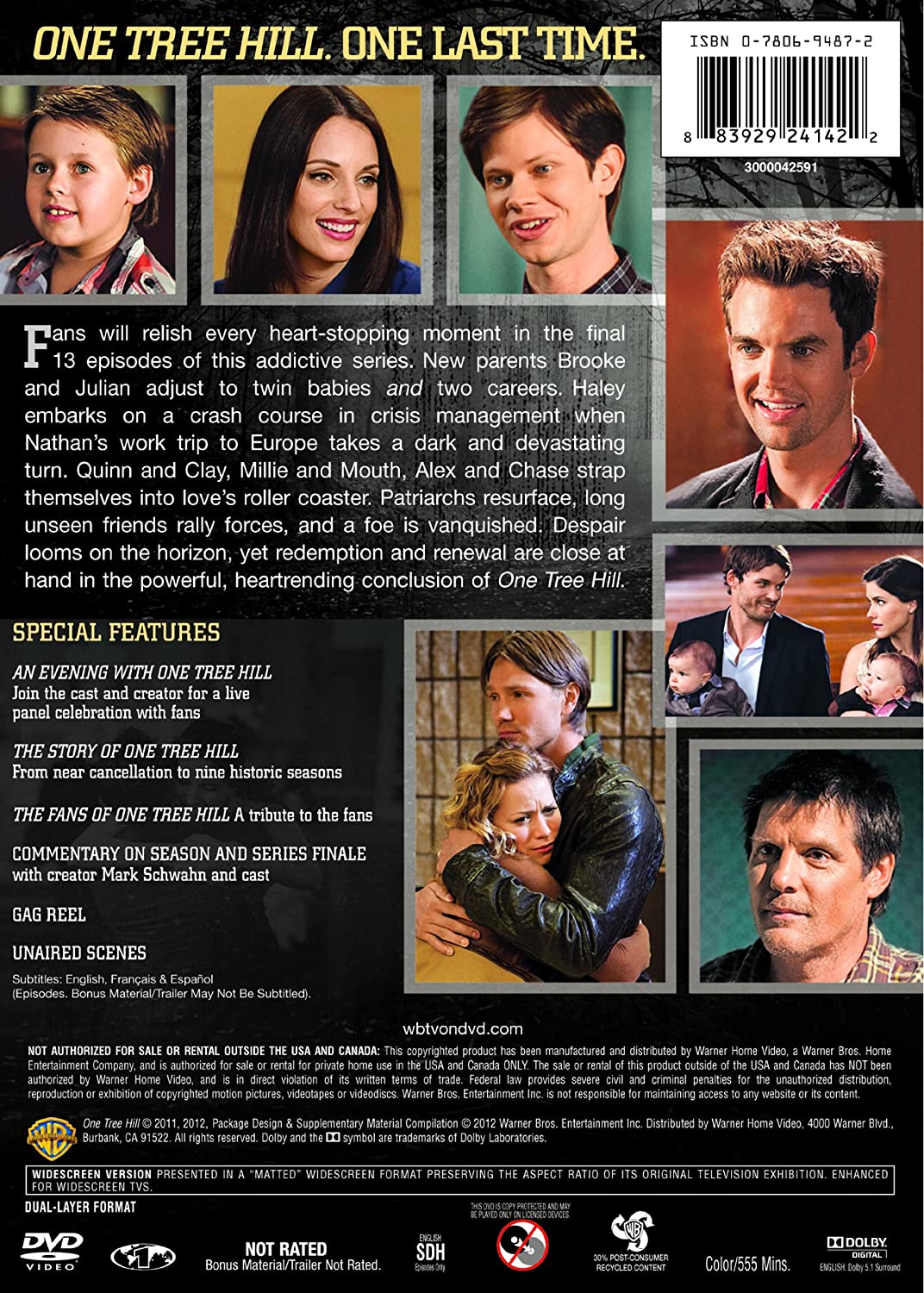 One Tree Hill: The Complete Ninth and Final Season [DVD Box Set] DVDs & Blu-Rays Warner Bros.   
