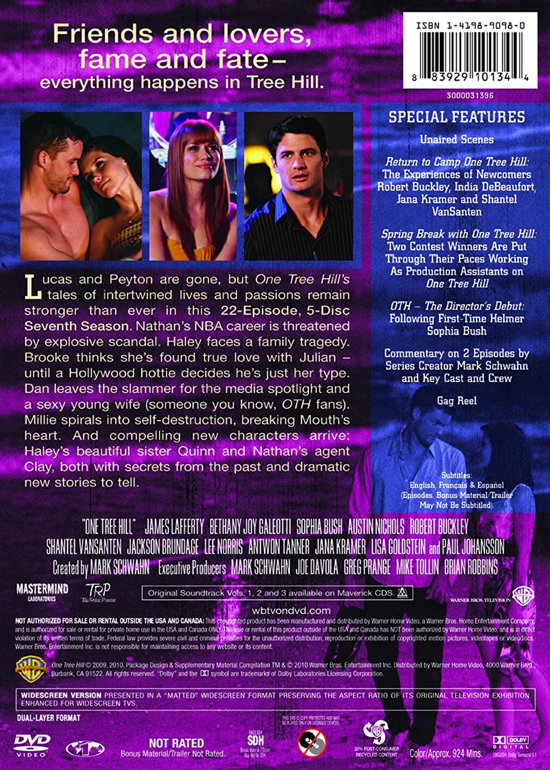 One Tree Hill: The Complete Seventh Season [DVD Box Set] DVDs & Blu-Rays Warner Bros.   