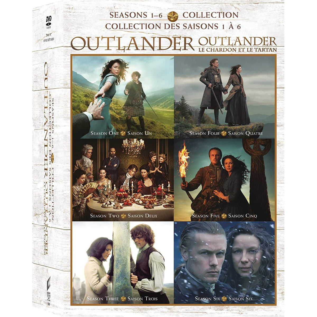 Outlander - Seasons 1-6 Collection [DVD Box Set] DVDs & Blu-Rays Sony Pictures