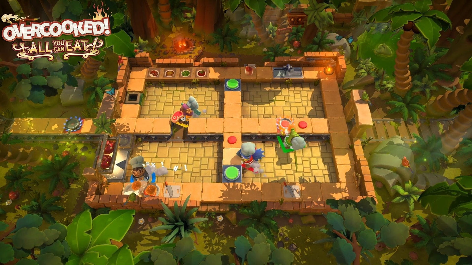 Overcooked! All You Can Eat [Nintendo Switch] Nintendo Switch Video Game Team17   