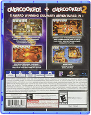 Overcooked! + Overcooked! 2 [PlayStation 4] PlayStation 4 Video Game Team17   