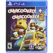 Overcooked! + Overcooked! 2 [PlayStation 4] PlayStation 4 Video Game Team17   