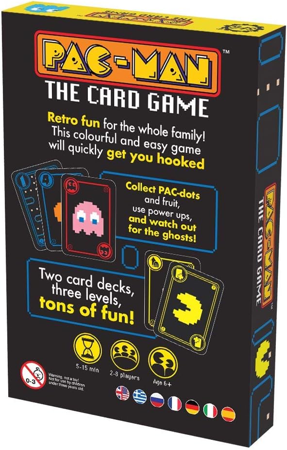 Pac-Man The Card Game [Board Game, 1-8 Players] Board Game Steamforged Games