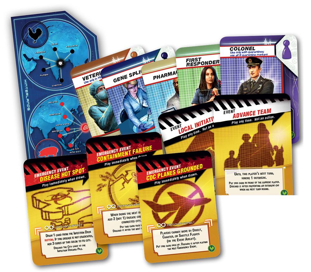 Pandemic: State of Emergency Expansion [Board Game, 2-4 Players] Board Game Z-Man Games   