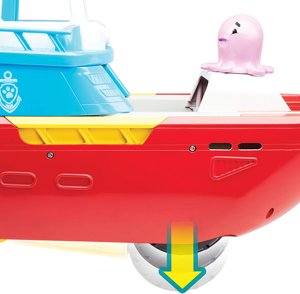 PAW Patrol Sea Patrol: Sea Patroller Transforming Vehicle w/ Lights & Sounds Toys & Games Spin Master