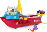 PAW Patrol Sea Patrol: Sea Patroller Transforming Vehicle w/ Lights & Sounds Toys & Games Spin Master