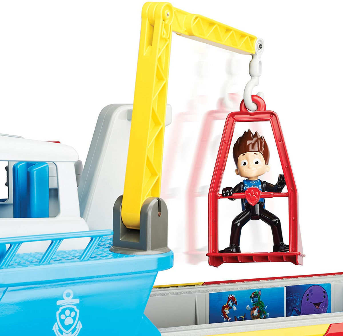 PAW Patrol Sea Patrol: Sea Patroller Transforming Vehicle w/ Lights & Sounds Toys & Games Spin Master
