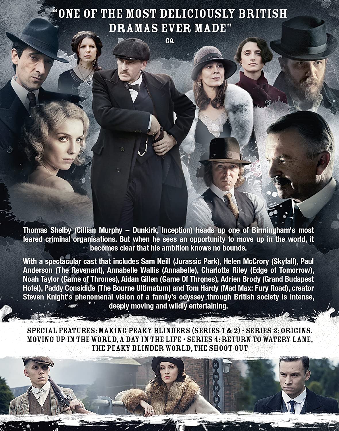 Peaky Blinders: The Complete Series 1-4 [Blu-Ray Box Set] DVDs & Blu-Rays BBC   
