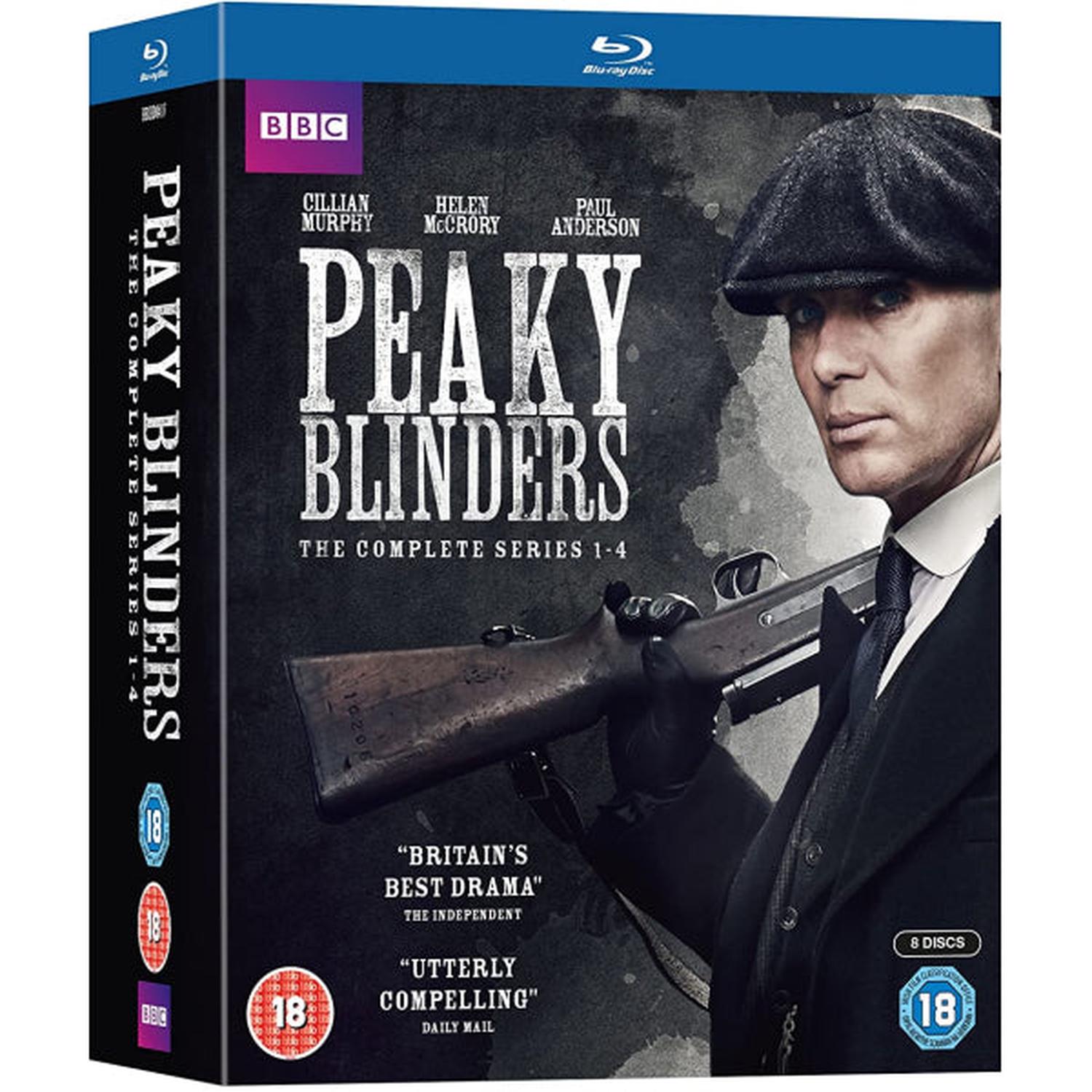 Peaky Blinders: The Complete Series 1-4 [Blu-Ray Box Set] DVDs & Blu-Rays BBC   