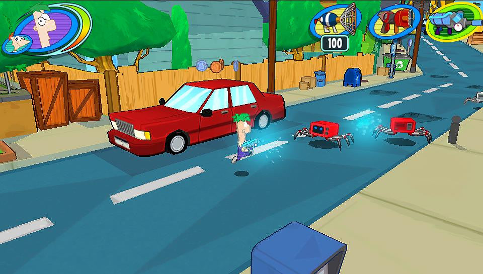 Disney's Phineas and Ferb: Day of Doofenshmirtz [Sony PS Vita] Sony PS Vita Video Game Playstation   