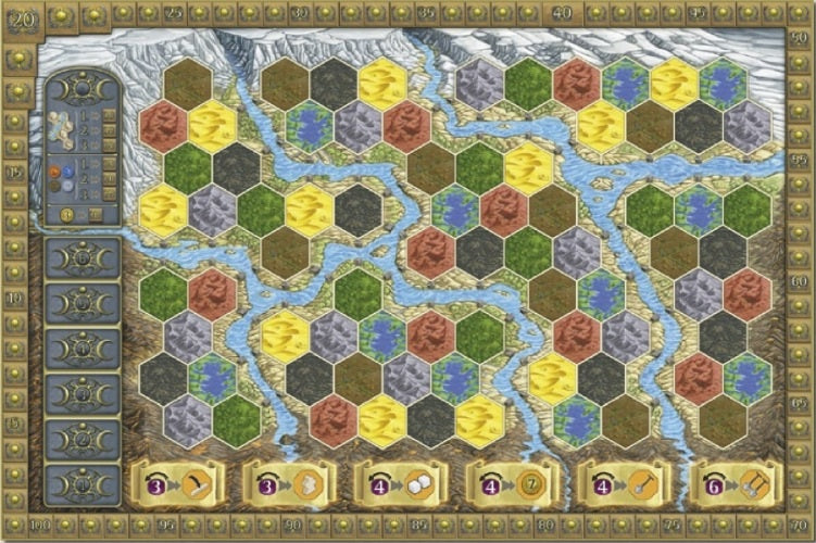 Terra Mystica: Fire & Ice [Board Game, 2-5 Players] Board Game Z-Man Games   