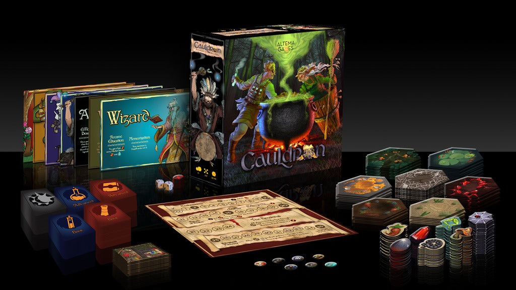 Cauldron [Board Game, 2-5 Players] Board Game Altema Games   