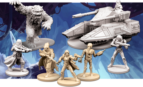 Star Wars: Imperial Assault - Return to Hoth Expansion [Board Game, 2-5 Players] Board Game Fantasy Flight Games   
