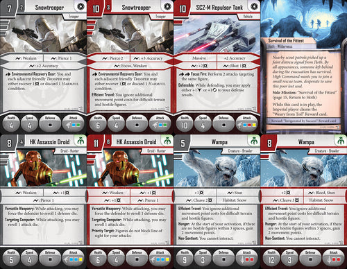 Star Wars: Imperial Assault - Return to Hoth Expansion [Board Game, 2-5 Players] Board Game Fantasy Flight Games   