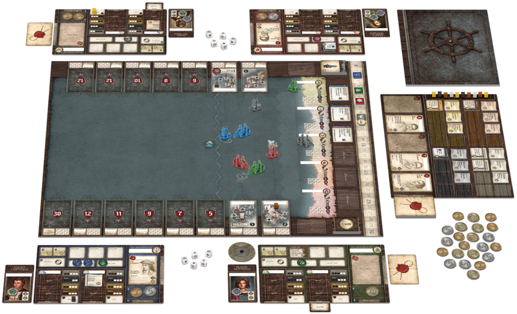 SeaFall: A Legacy Game [Board Game, 3-5 Players] Board Game Plaid Hat Games   