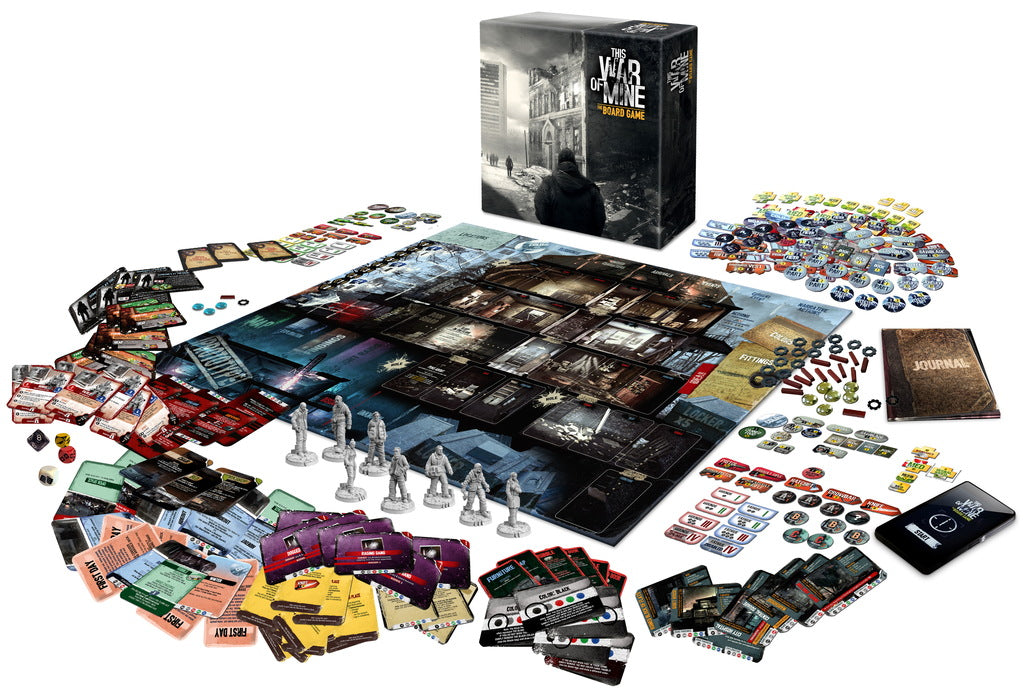 This War of Mine: The Board Game [Board Game, 1-6 Players] Board Game Ares Games   