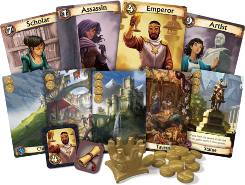 Citadels - 2016 Edition Card Game Fantasy Flight Games   